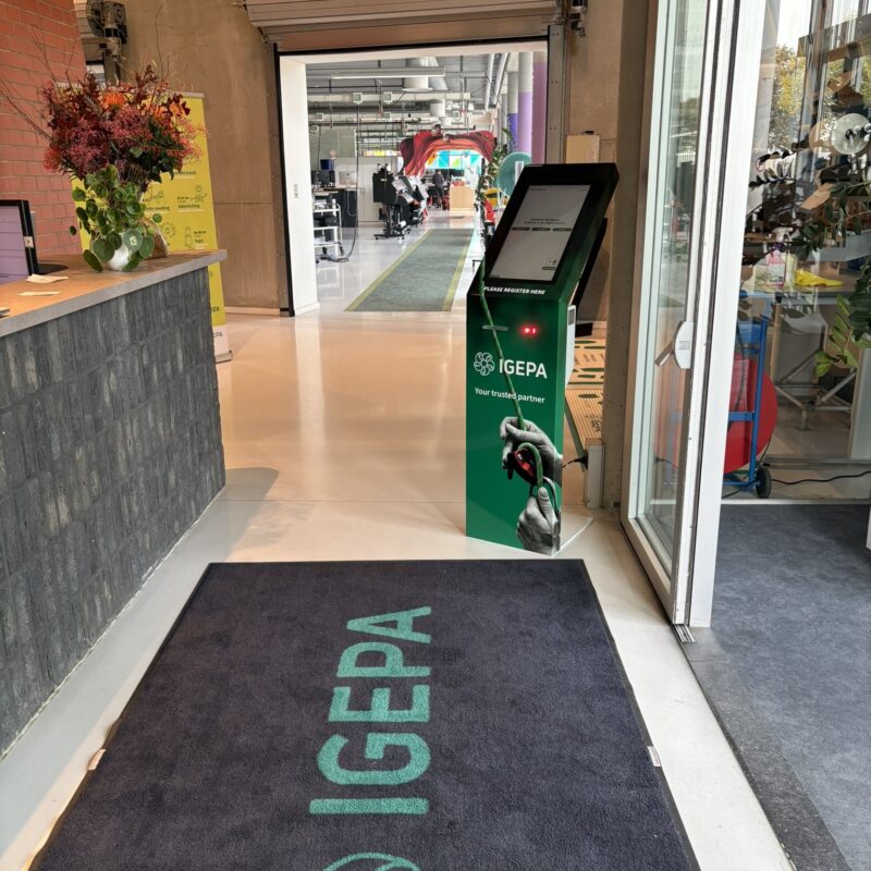 Bezoekersregistratie Igepa Gatehouse