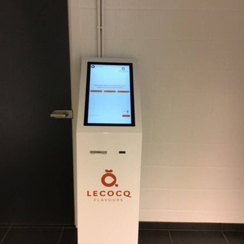 Digitale bezoekersregistratie Lecocq