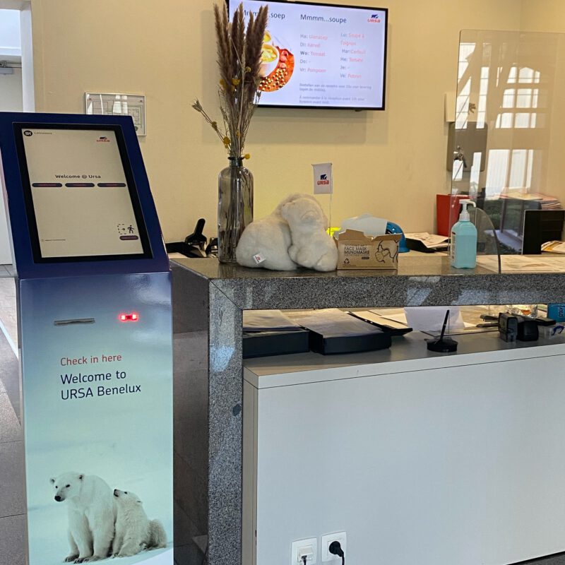 Digitale bezoekersregistratie Gatehouse URSA Desselgem