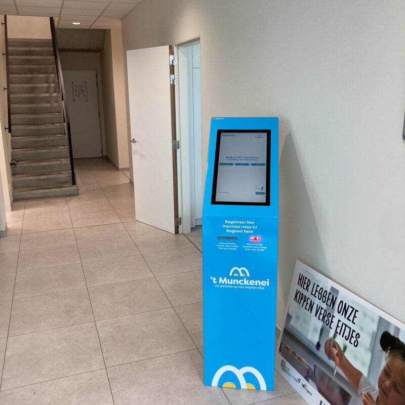 Digitale bezoekersregistratie Gatehouse t Munckenei
