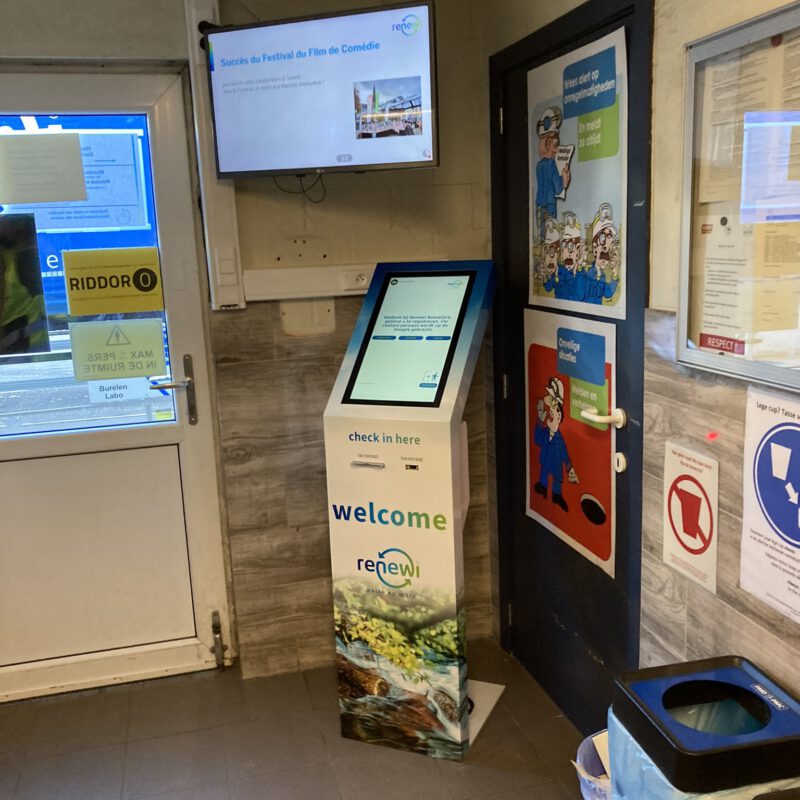 Digitale bezoekersregistratie Gatehouse