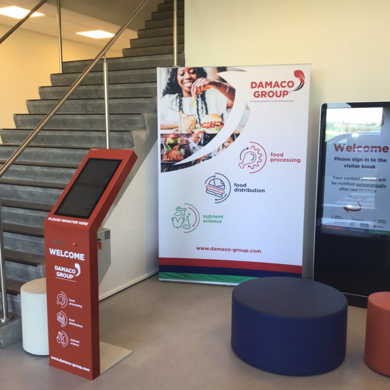 Gatehouse bezoekersregistratie Damaco Group