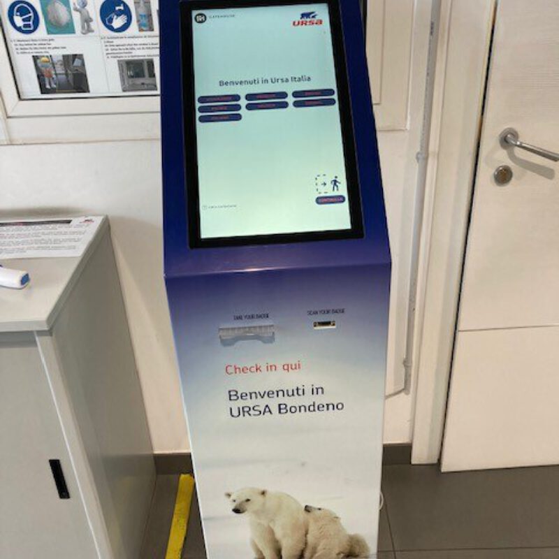 Gatehouse bezoekersregistratie Ursa Italië