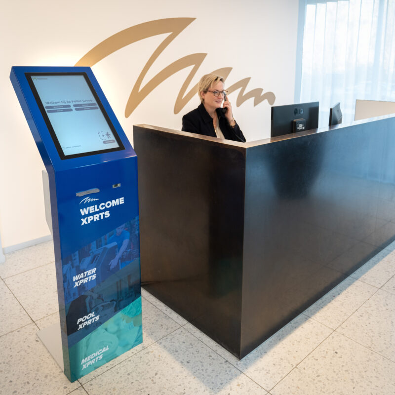 Gatehouse bezoekersregistratie bij Pollet Water Group