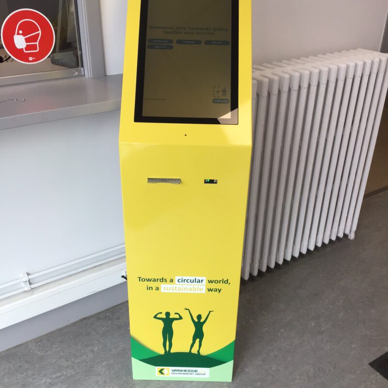 Gatehouse digitale bezoekersregistratie Vanheede Quevy