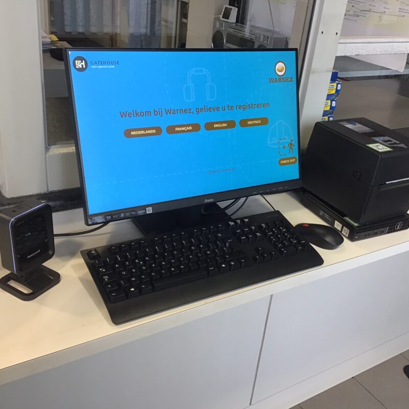 Gatehouse digitale bezoekersregistratie