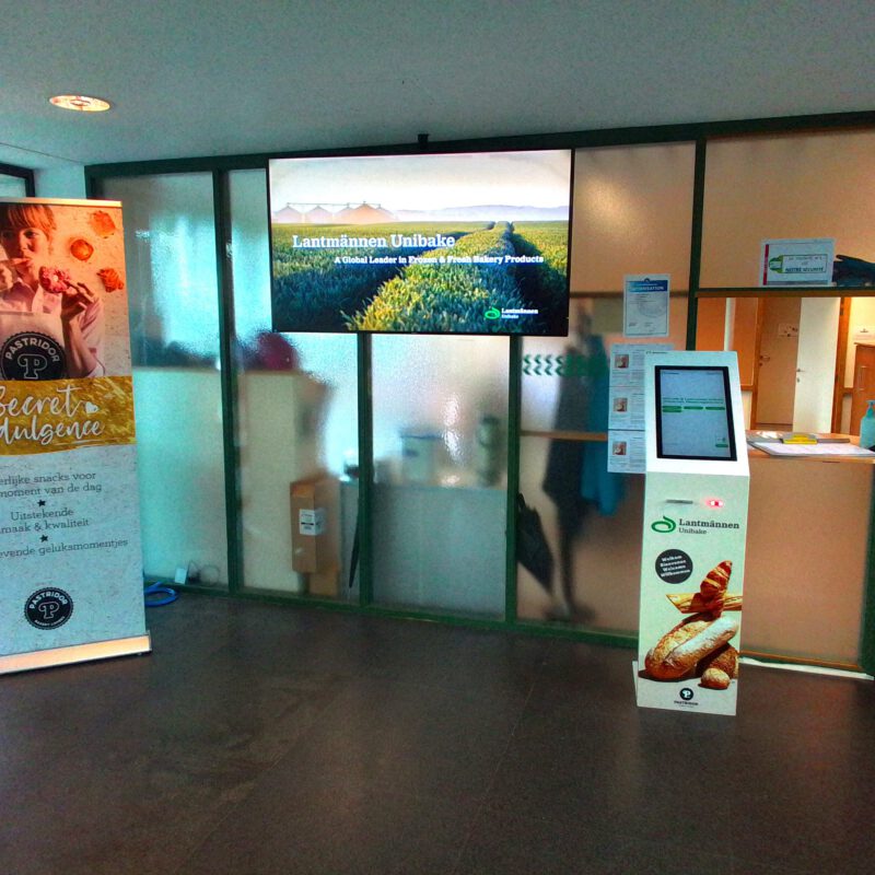 Gatehouse kiosk bij Lantmannen Unibake Moeskroen