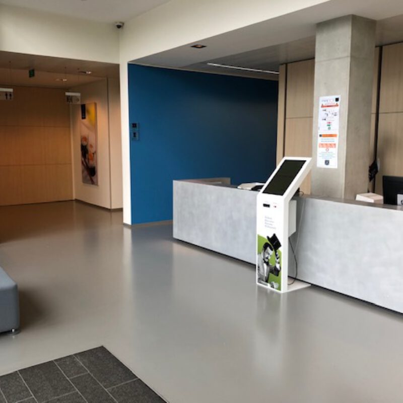 Gatehouse standalone kiosk mowi