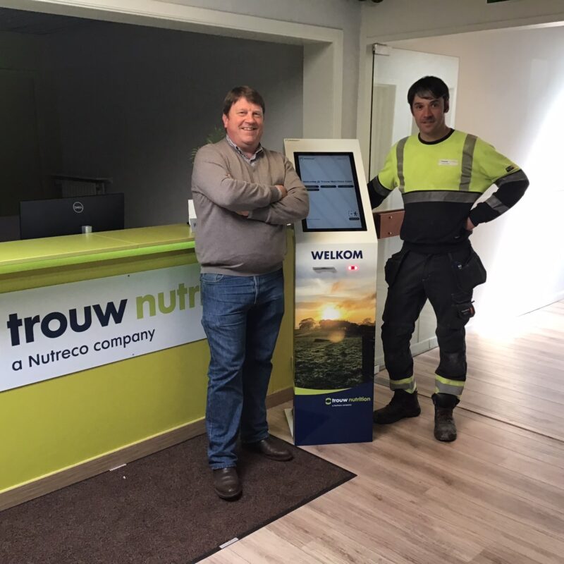 Trouw Nutritions kiosk