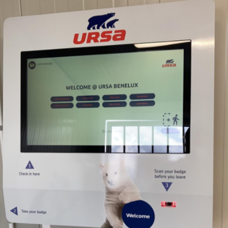 Ursa wallkiosk hardware