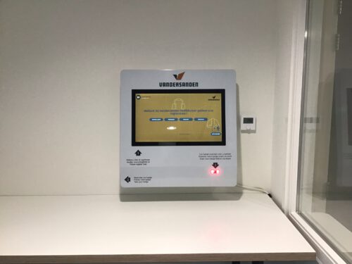 2 new wall kiosks for Vandersanden Hedikhuizen (NED)