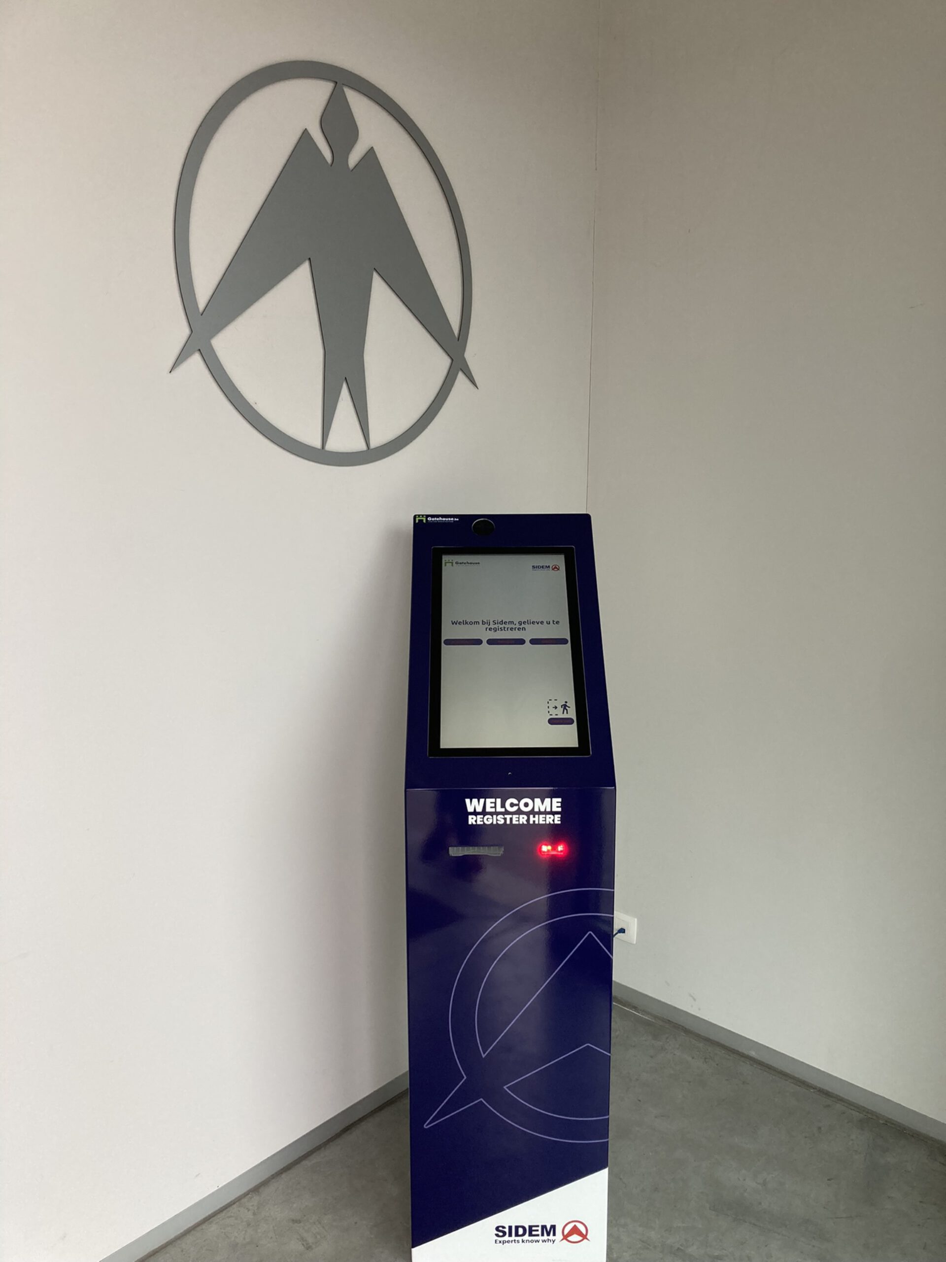 Bezoekers registreren Sidem met Gatehouse