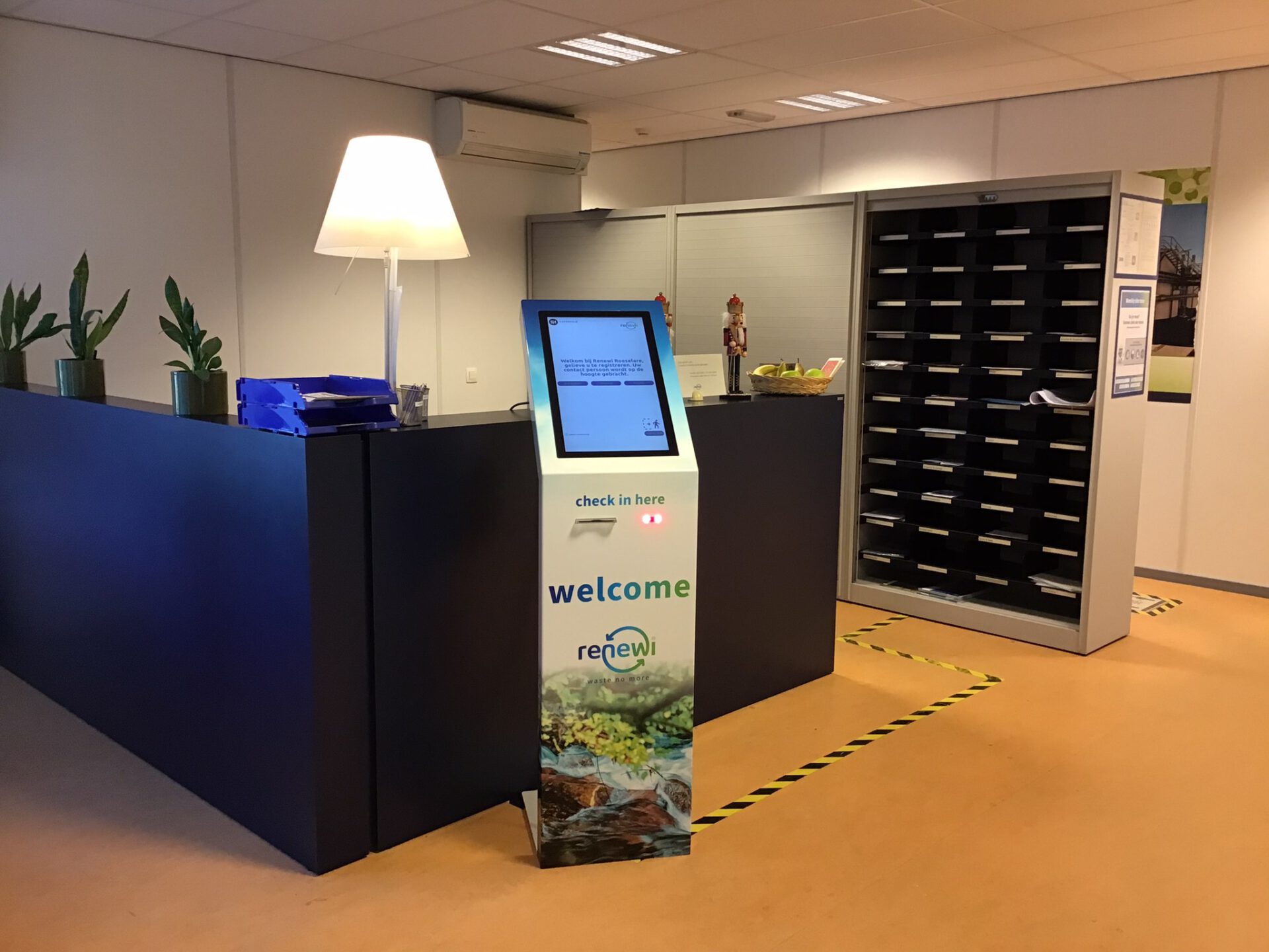 Bezoekers registreren met Gatehouse Renewi Roeselare