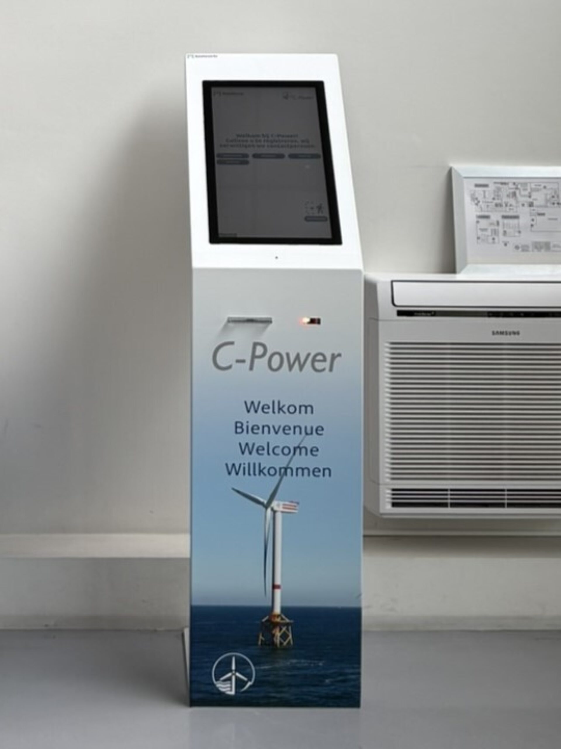 Gatehouse digitale bezoekersregistratie C Power