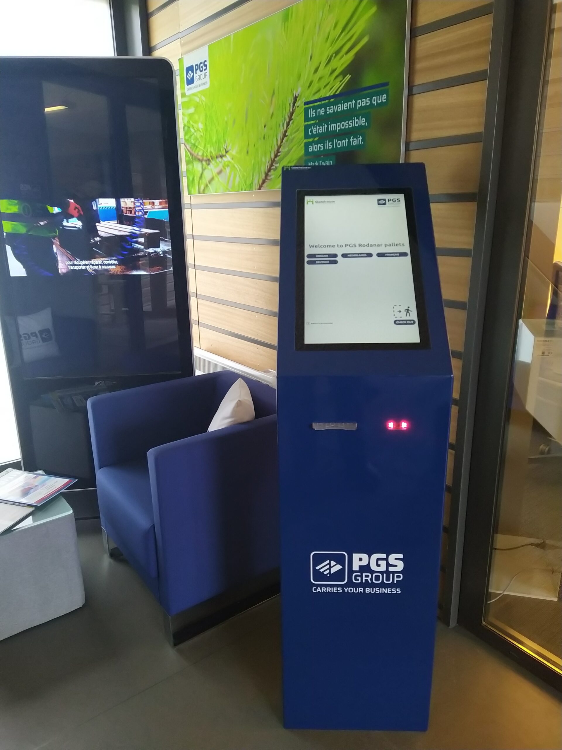 Digitale bezoekersregistratie Gatehouse PGS