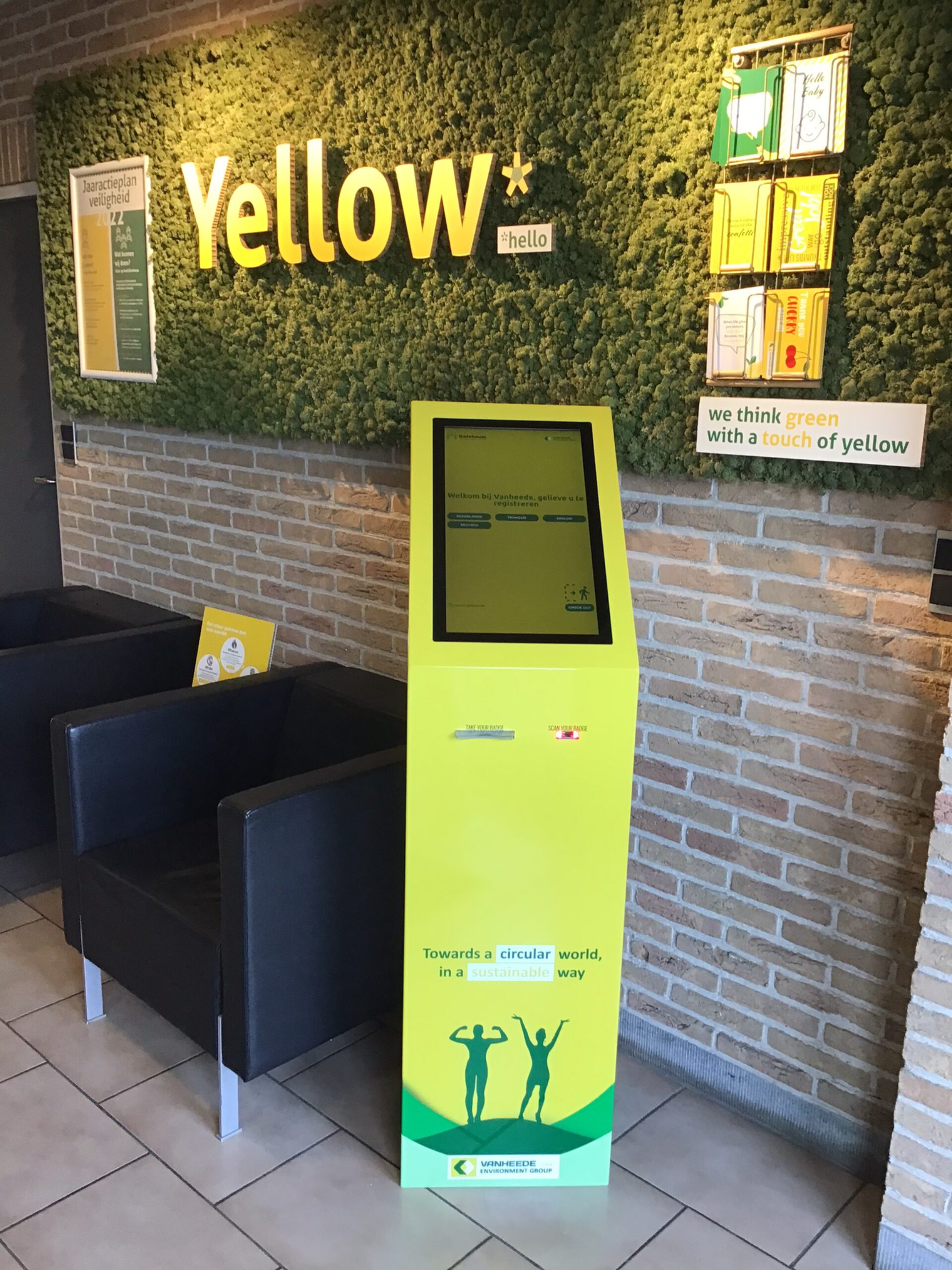 Gatehouse bezoekersregistratie bij Vanheede