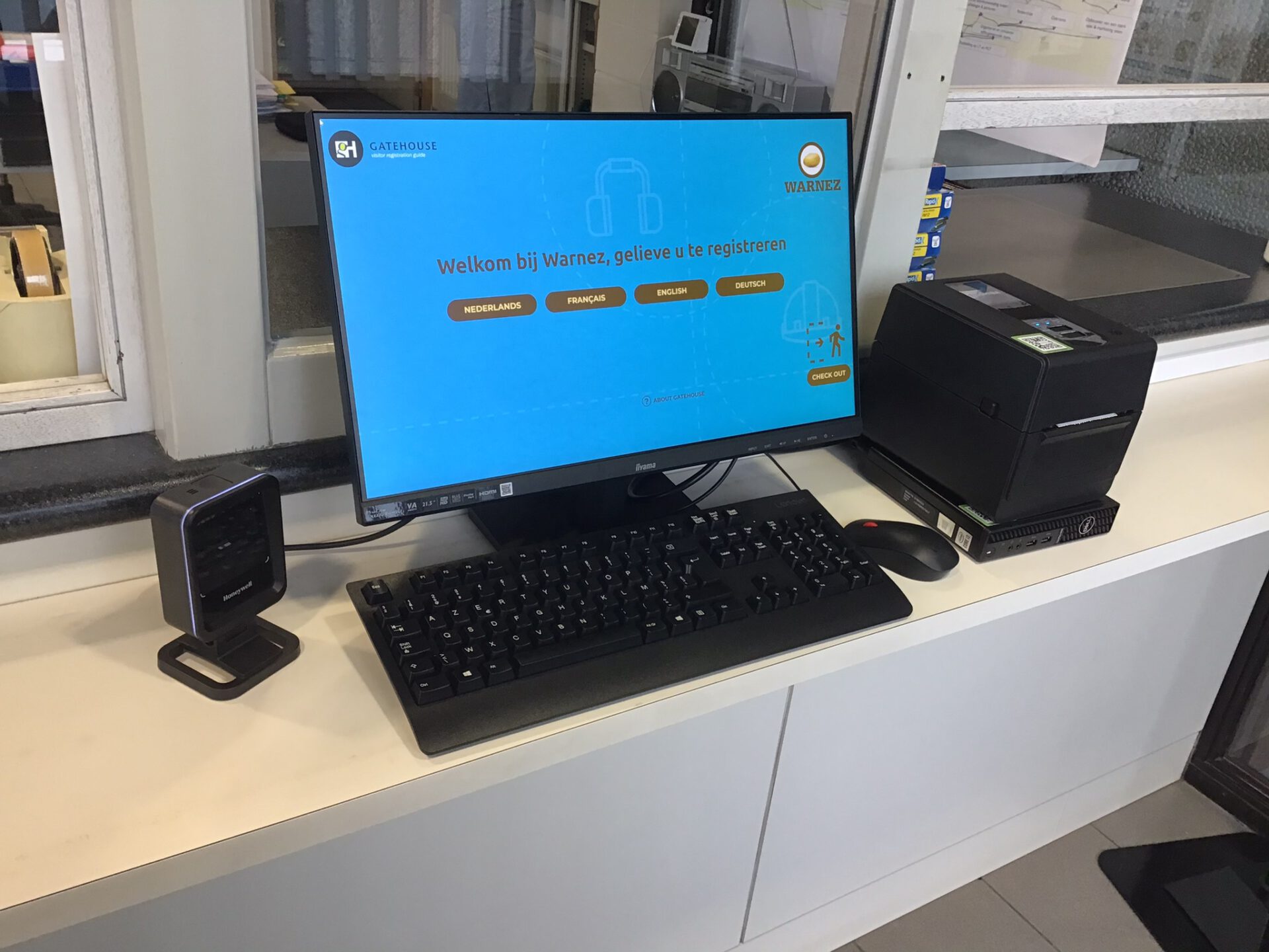 Gatehouse digitale receptie